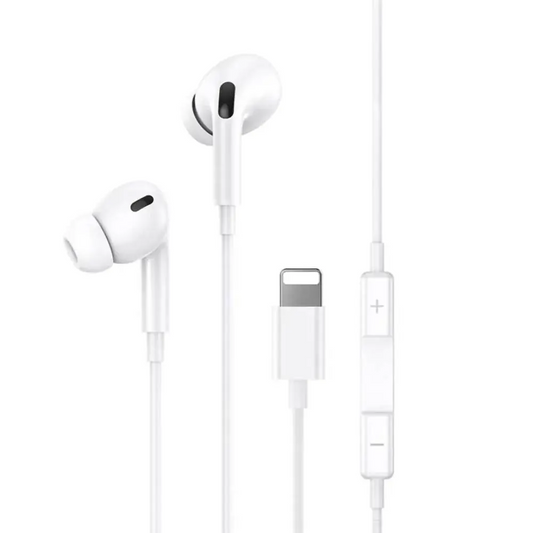 Écouteurs Filaires Lightning Usams US-SJ453 (Bluetooth) Blanc