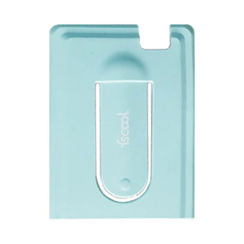Porte-Cartes Silicone fscool M3 (Adhésif) Bleu