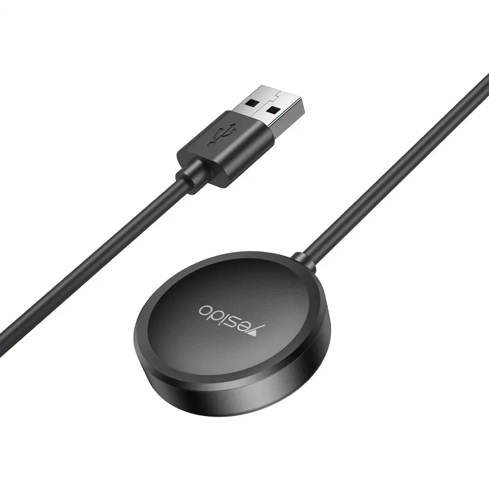 Chargeur Montre Connectée Magnétique Yesido CA161 pour Galaxy Watch 3W Noir