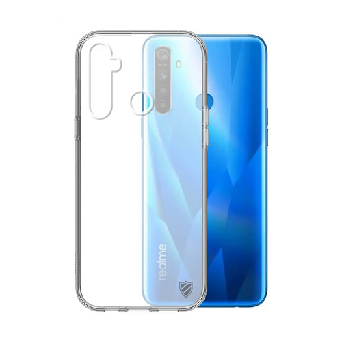 Coque Silicone PROTECT pour Realme 5 Transparent