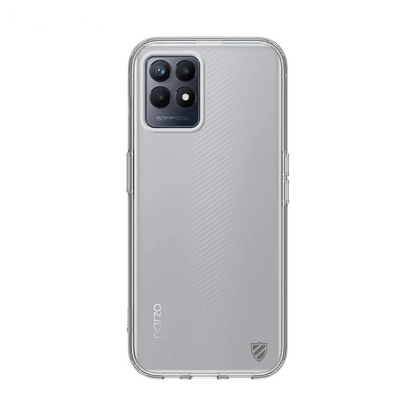 Coque Silicone PROTECT pour Realme Narzo 50 5G Transparent