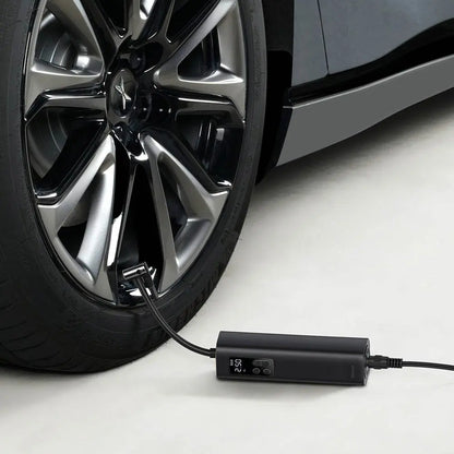 Mini Compresseur de Pneu pour Voiture Baseus Super Mini Inflator Pump avec Câble Allume-Cigare 3m CRCQ000001