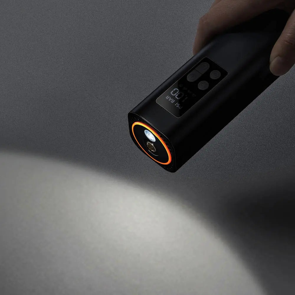 Mini Compresseur de Pneu pour Voiture Baseus Super Mini Inflator Pump avec Câble Allume-Cigare 3m CRCQ000001