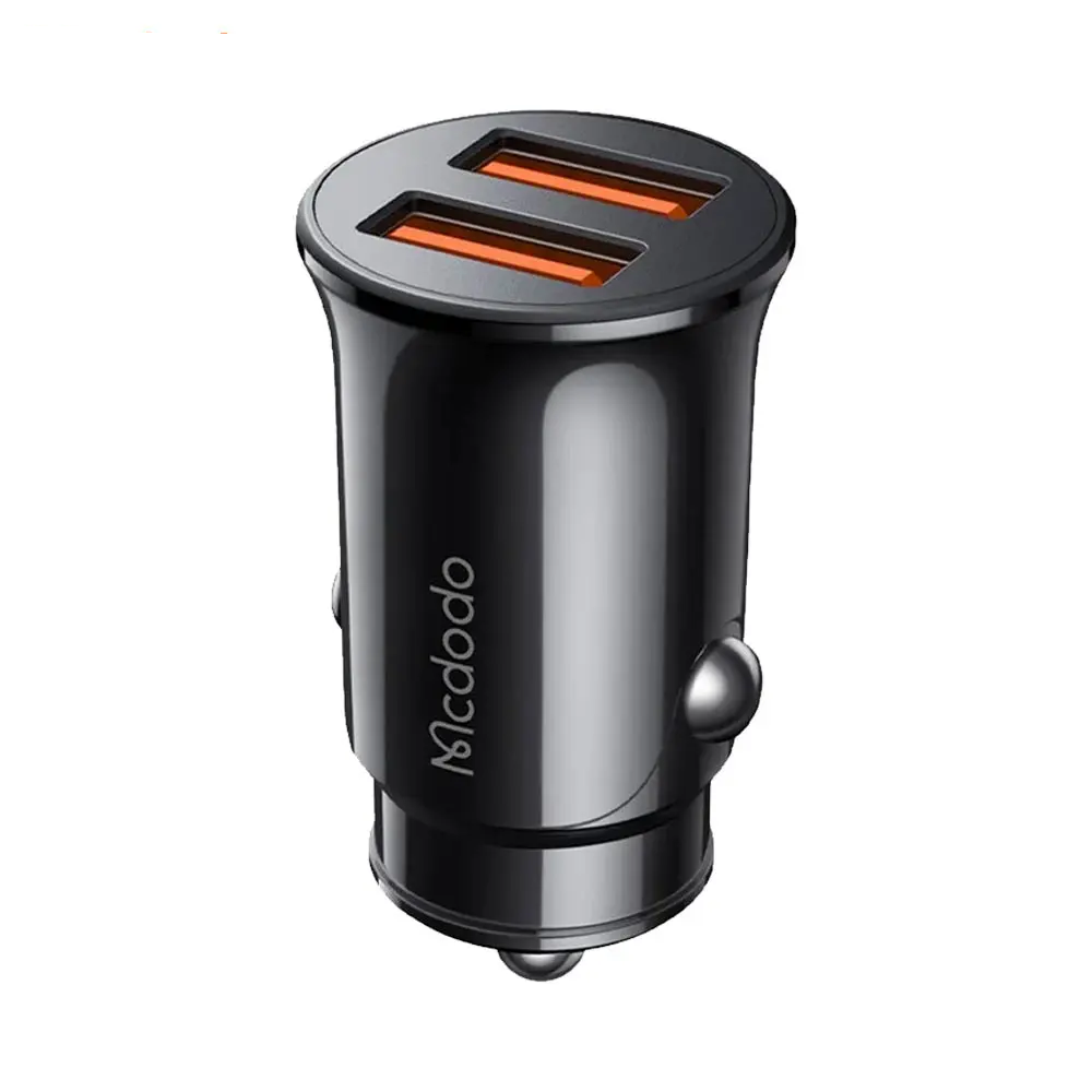 Chargeur Allume-Cigare Mcdodo CC-6602 2x USB 12W Noir