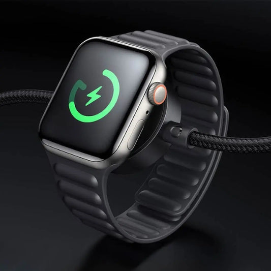 Câble de Charge Montre Connectée Mcdodo CA-2580 USB-C vers USB-C 60W + Pad de Charge 2.5W Noir
