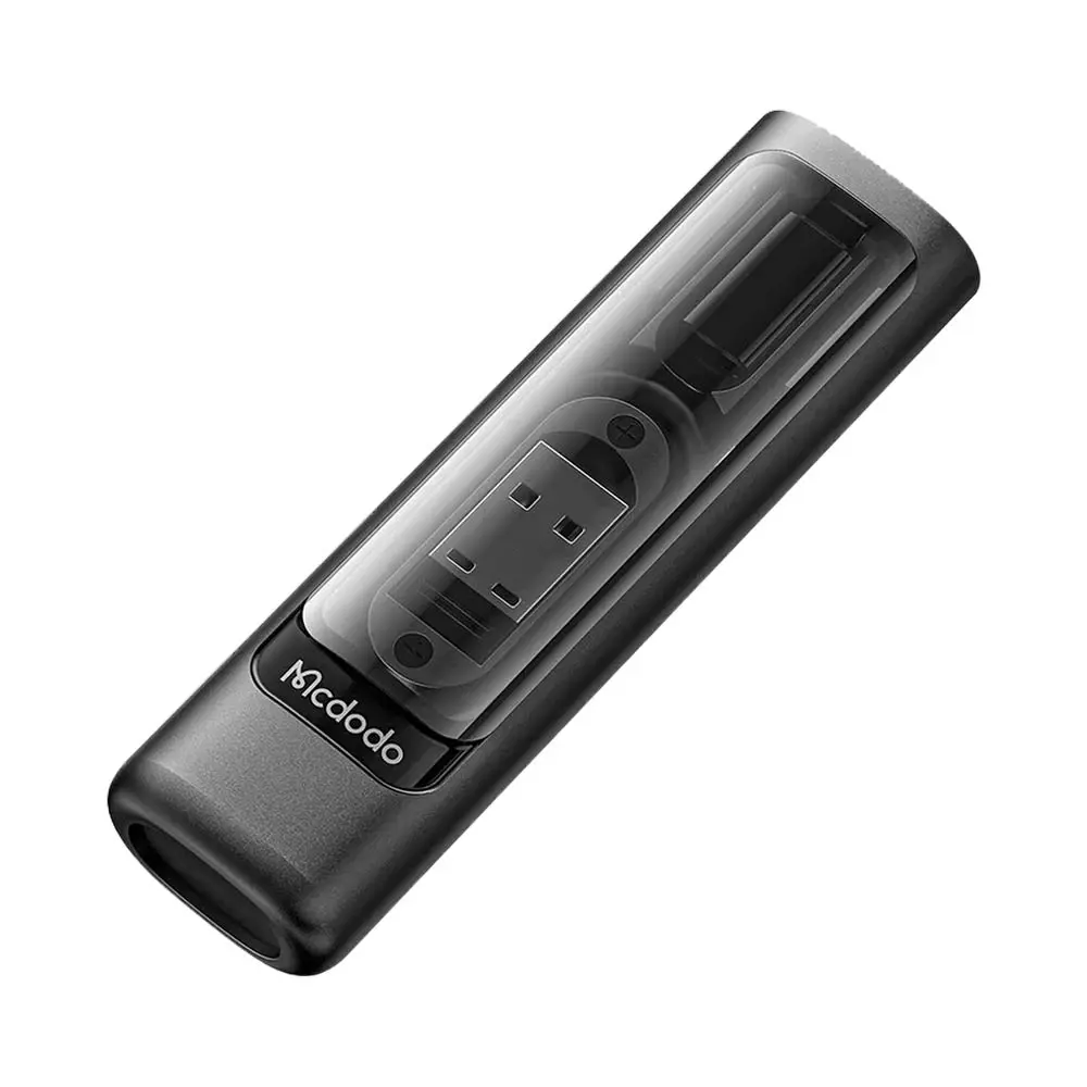 Kit d'Accessoires Mcdodo WF-1720 (Connecteur USB-C + USB + Lightning + MicroUSB) Noir