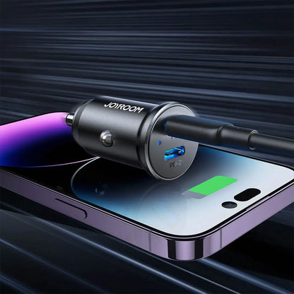 Chargeur Allume-Cigare JOYROOM JR-CCN06 2x USB-C 30W Noir