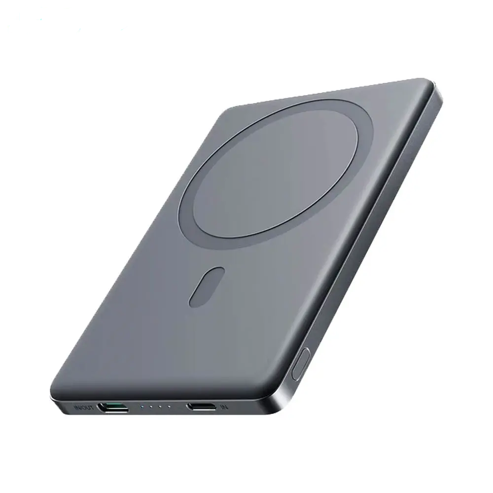 Batterie Externe Power Bank JOYROOM JR-PBM08 5000mAh 20W MagSafe (avec Câble USB-C vers USB-C 60W 25cm) Noir