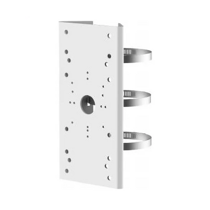 Support Poteau pour Caméra de Surveillance Hikvision Dome, Tourelle, Bullet & Mini Bullet DS-1275ZJ-SUS Blanc