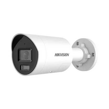 Caméra de Surveillance IA Hikvision DS-2CD2087G2H-LIU/SL (4mm) Mini Bullet 8MP Smart Hybrid Light, ColorVu & AcuSense Blanc