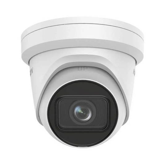 Caméra de Surveillance IA Hikvision DS-2CD2H23G2-IZS Turret 2MP IR & AcuSense Blanc