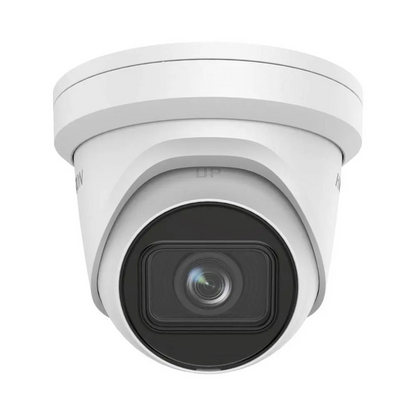 Caméra de Surveillance IA Hikvision DS-2CD2H43G2-IZS Turret 4MP IR & AcuSense Blanc