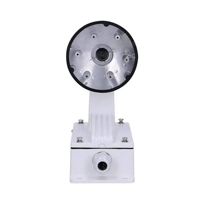 Support Mural pour Caméra de Surveillance Hikvision Dome DS-1273ZJ-140B avec Boite de Jonction Blanc