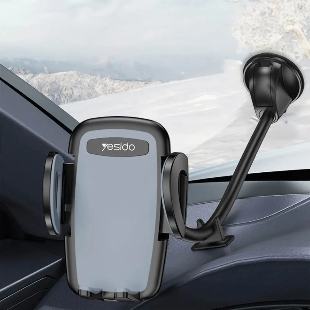 Support Smartphone pour Voiture Yesido C108 Noir