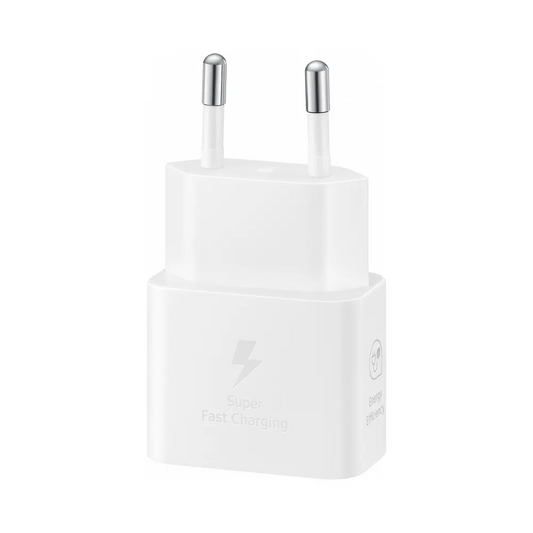 Chargeur Secteur USB-C GaN Samsung EP-T2510NWEGEU 25W 3A Blanc