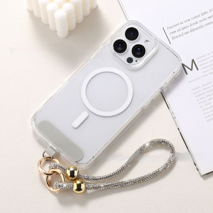 Cordon de téléphone portable de luxe avec strass