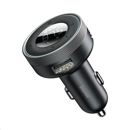 Transmetteur FM Bluetooth & Chargeur Voiture Baseus CCLH-01 Noir