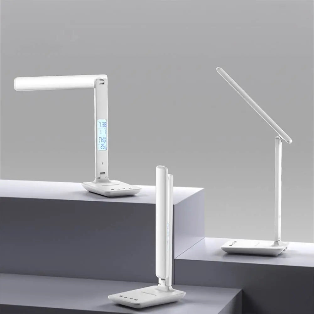 Lampe LED avec Charge sans Fil pour Smartphone Yesido DS20 Blanc
