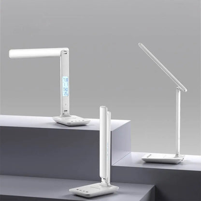 Lampe LED avec Charge sans Fil pour Smartphone Yesido DS20 Blanc
