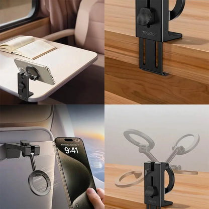 Support Smartphone Magnétique Yesido C298 Magnétique Ajustable Noir