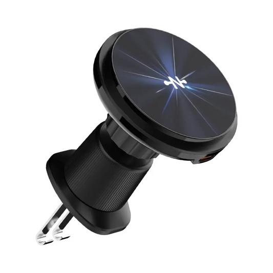 Support Smartphone Chargeur à Induction pour Voiture CONNECT MC-SV15W02 15W Noir