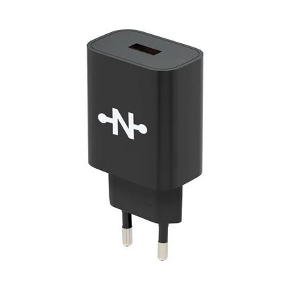 Chargeur Secteur USB CONNECT MC-CNA18W Charge Rapide 18W QC3.0 Noir