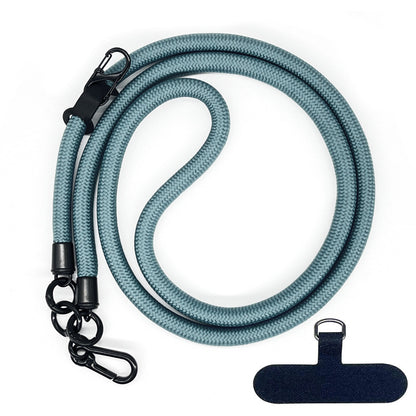 Cordon de téléphone en corde d’escalade 10 mm avec joint, bandoulière réglable pour téléphone portable et appareil photo, sangle anti-perte pour le cou