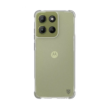 Coque Silicone Renforcée PROTECT pour Motorola Moto G15 & Moto G15 Power Transparent