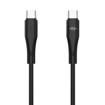 Câble Data USB-C vers USB-C CONNECT MC-CNC14 36W (1m) Noir