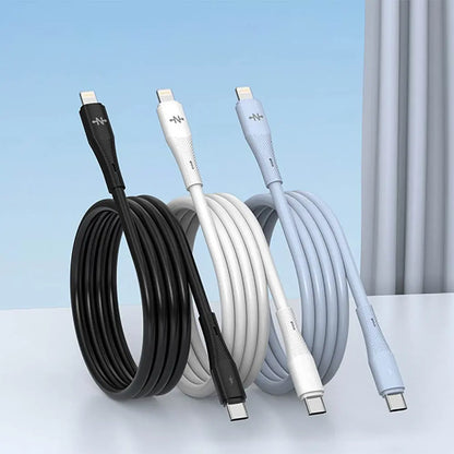 Câble Data USB-C vers Lightning CONNECT MC-CBL14 30W (1m) Blanc