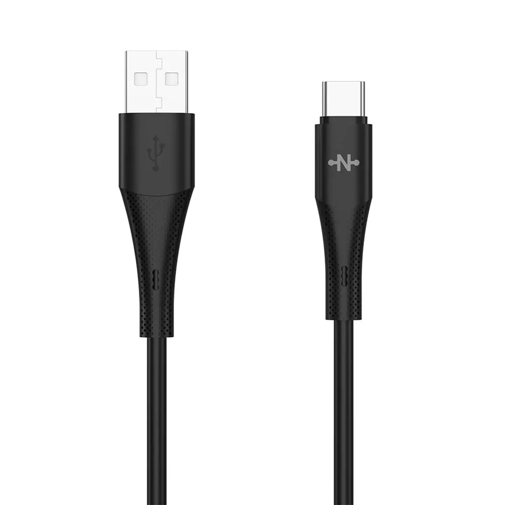 Câble Data USB vers USB-C CONNECT MC-CNC13 24W (1m) Noir