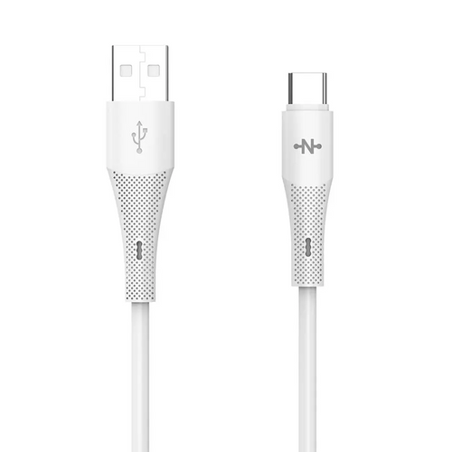 Câble Data USB vers USB-C CONNECT MC-CBC13 24W (1m) Blanc