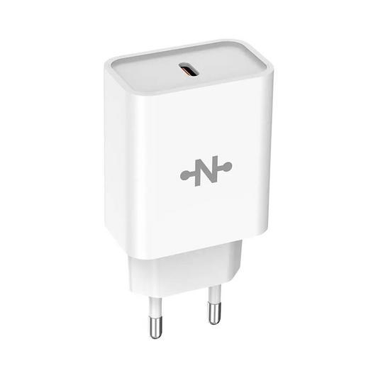 Chargeur Secteur USB-C CONNECT MC-CBC25W3 25W Blanc