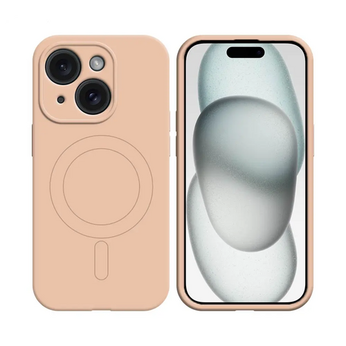 Coque de Protection IZ001 PROTECT pour Apple iPhone 15 MagSafe Rose