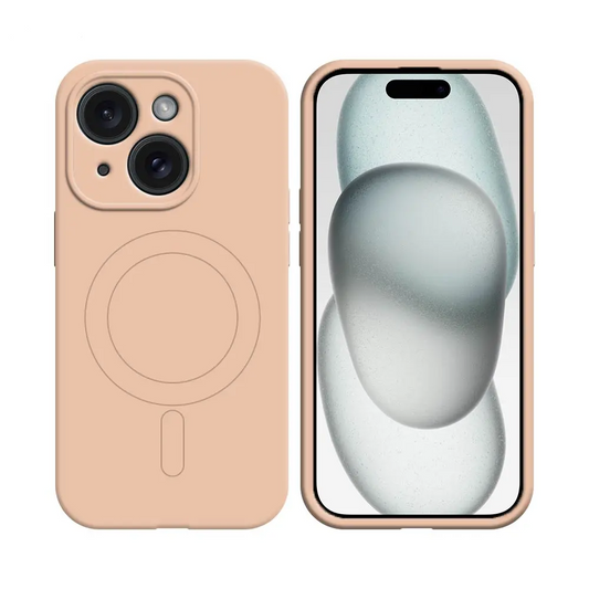Coque de Protection IZ001 PROTECT pour Apple iPhone 15 MagSafe Rose