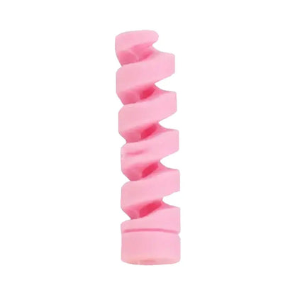 Protection pour Câble en Silicone (x4) Rose