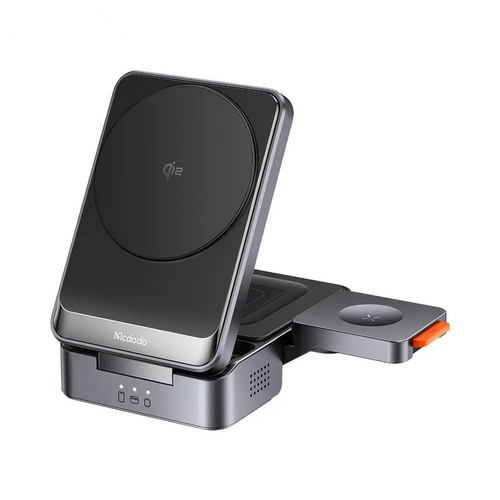 Station de Charge sans Fil Mcdodo CH-5190 Qi2 Pliable 3 en 1 Noir