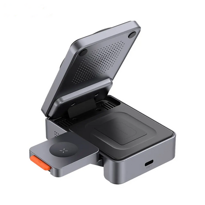 Station de Charge sans Fil Mcdodo CH-5190 Qi2 Pliable 3 en 1 Noir
