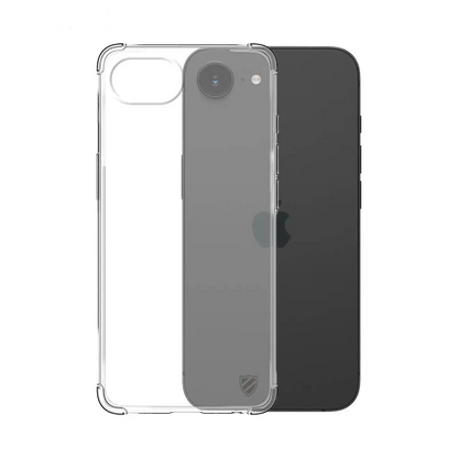 Coque Silicone Renforcée PROTECT pour Apple iPhone 16e & iPhone 17e Transparent