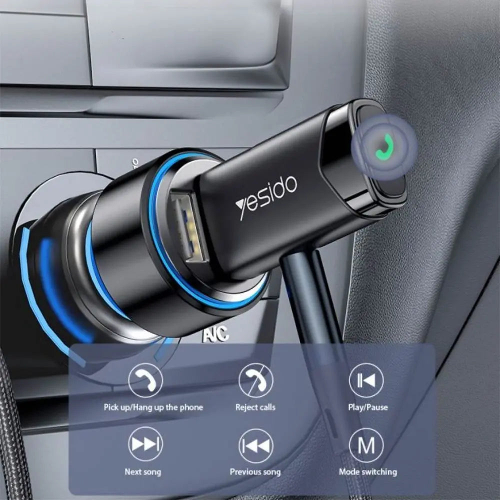 Adaptateur Bluetooth Yesido YAU40 Noir