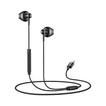 Écouteurs Filaires USB-C Yesido YH49 Noir