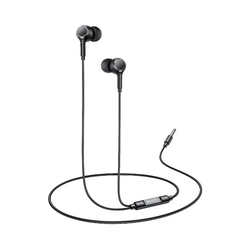 Écouteurs Filaires Jack 3.5mm Yesido YH53 Noir