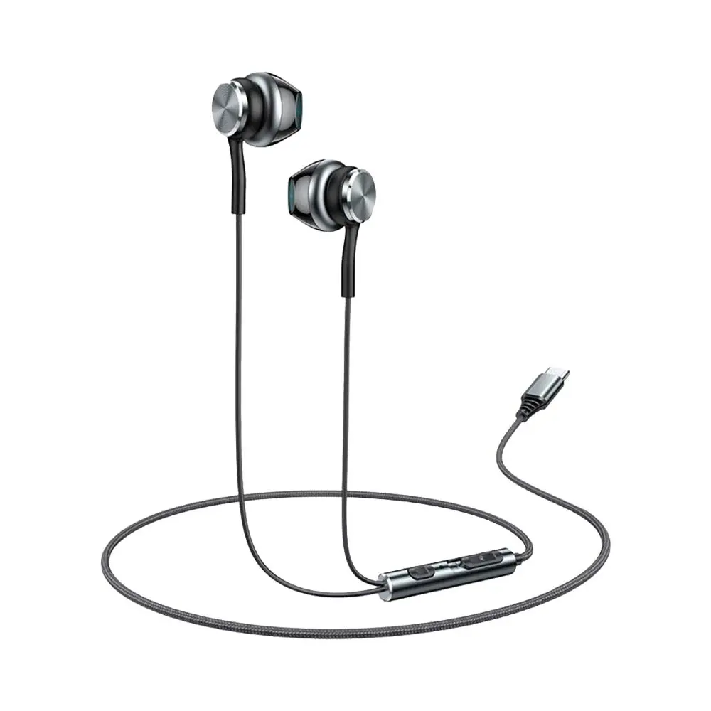 Écouteurs Filaires USB-C Yesido YH41 Noir