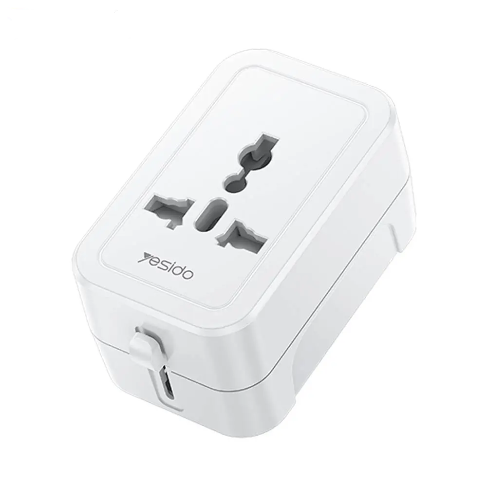 Adaptateur Secteur Universel Yesido MC32 Blanc