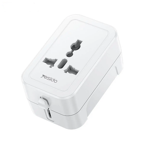 Adaptateur Secteur Universel Yesido MC32 Blanc