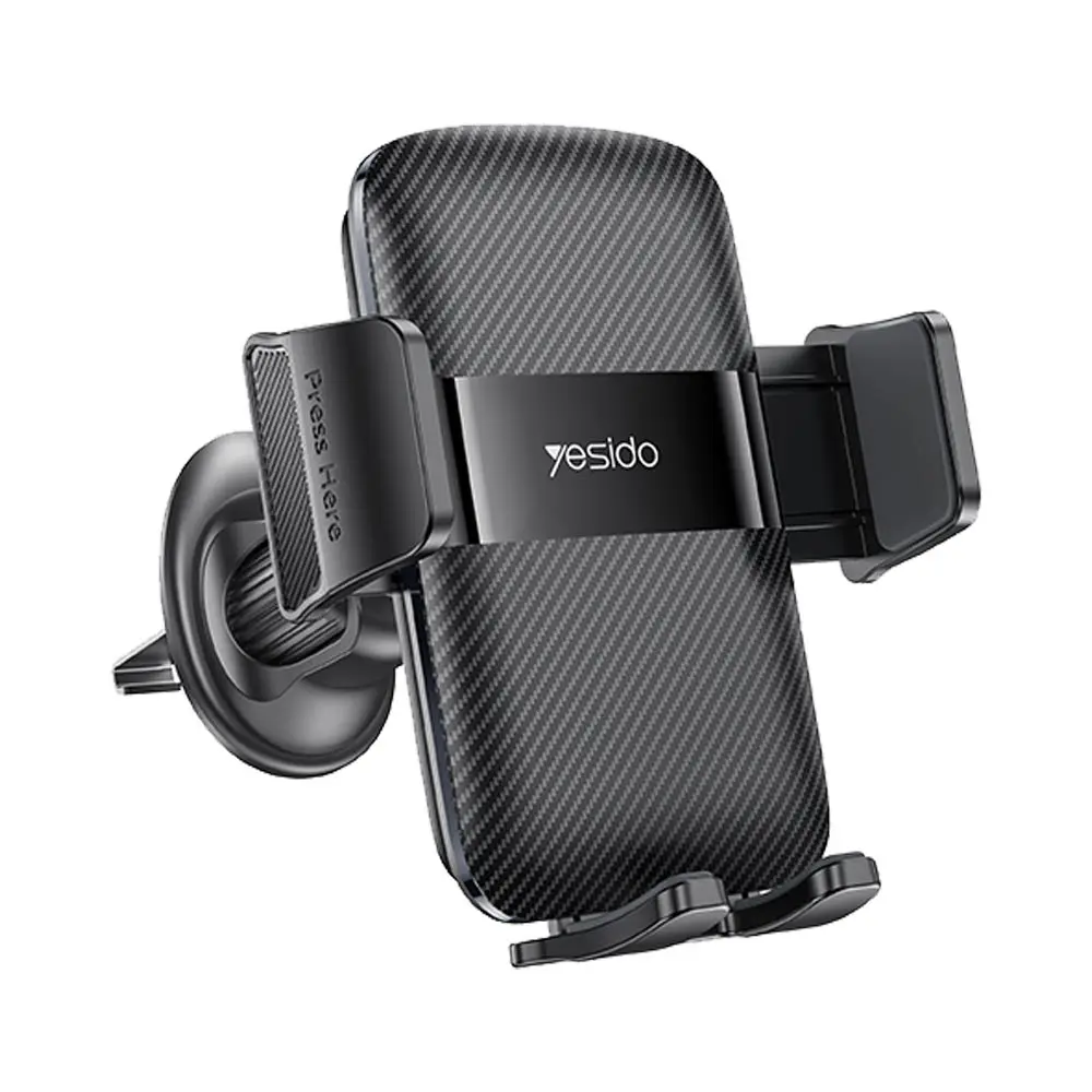 Support Smartphone pour Voiture Yesido C251 Noir