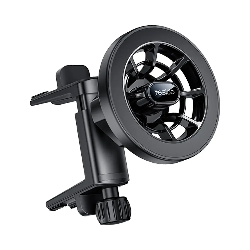Support Smartphone Magnétique pour Voiture Yesido C221 pour Grille d'Aération Mercedes Noir
