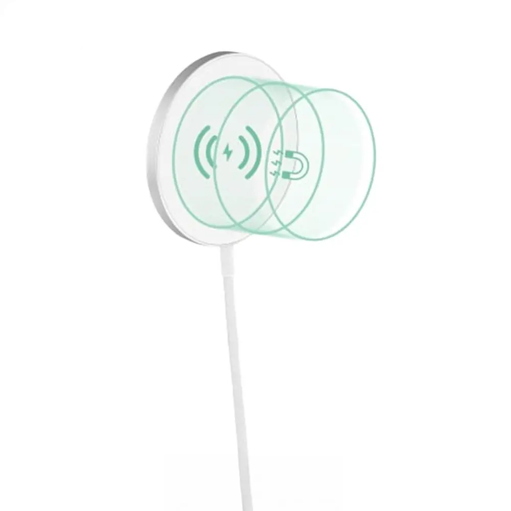 Chargeur à Induction MagSafe T'nb CHW3IN1 15W Blanc