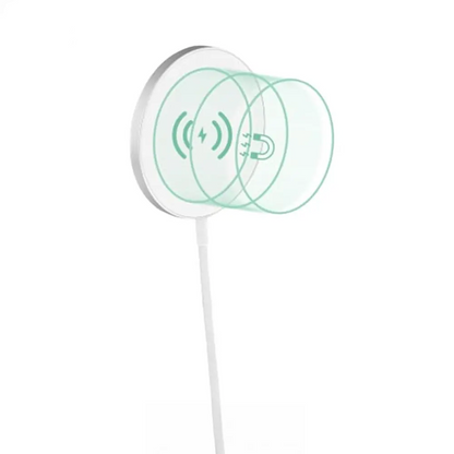 Chargeur à Induction MagSafe T'nb CHW3IN1 15W Blanc
