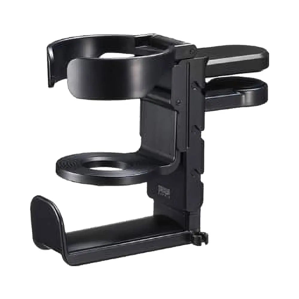 Porte-Gobelet de Bureau avec Support Casque Intégré Noir
